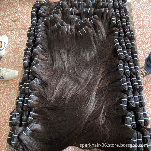 28 30 inches Brazilian Straight Human Hair Bundles Cheap Natural Color Remy Cuticle Aligned Human Hair Weave Bundles Extensions